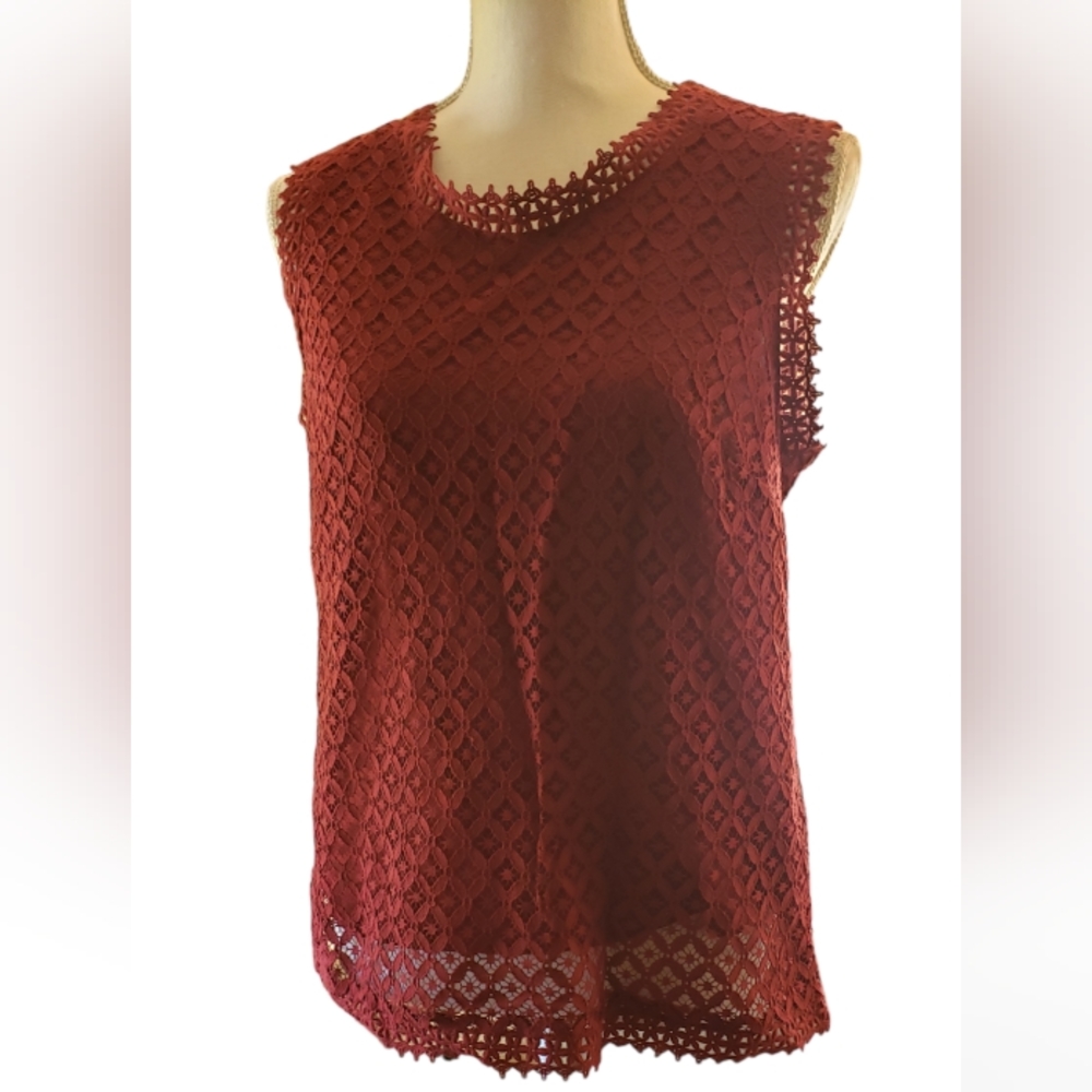 Merona Burgundy Top